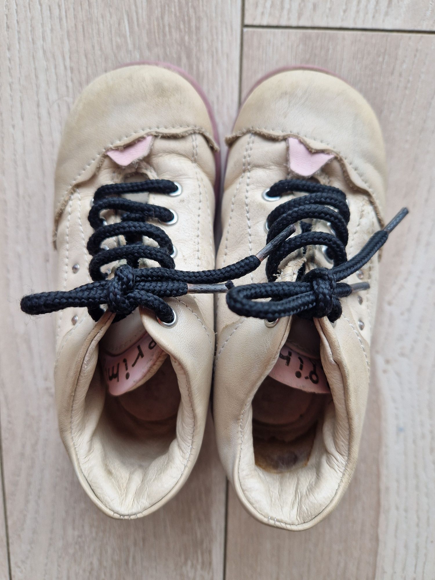 Pantofi fete Primigi, piele naturala, marimea 23 EU.