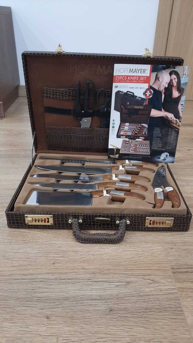 Set cutite Hoffmayer nou 25 piese