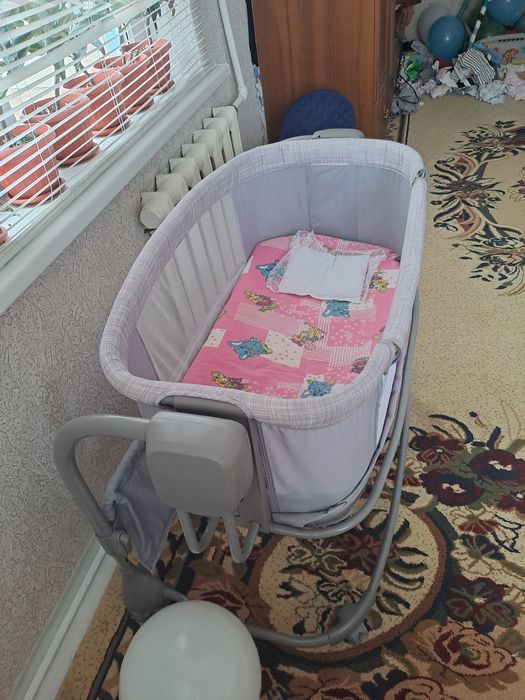 Датская кроватка  авто кочалка