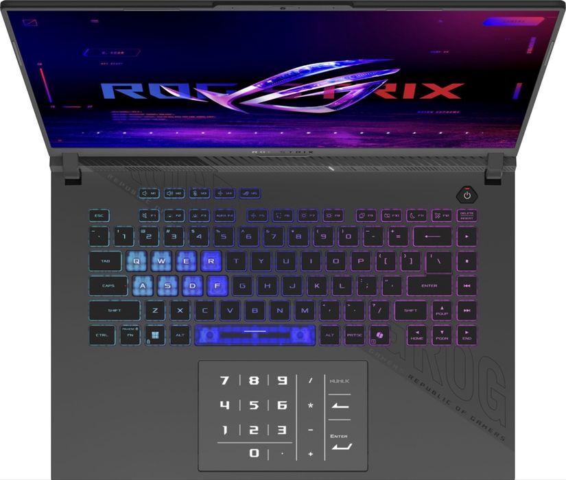 ASUS ROG G16/2,5K 240Hz/i7-13650HX/RTX4060 140W/32GB DDR5/1TB/Гаранция