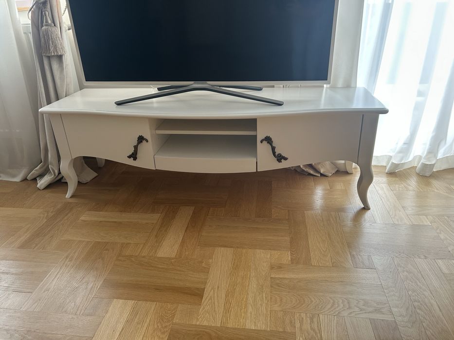 Vand comoda tv din lemn, stil frantuzesc