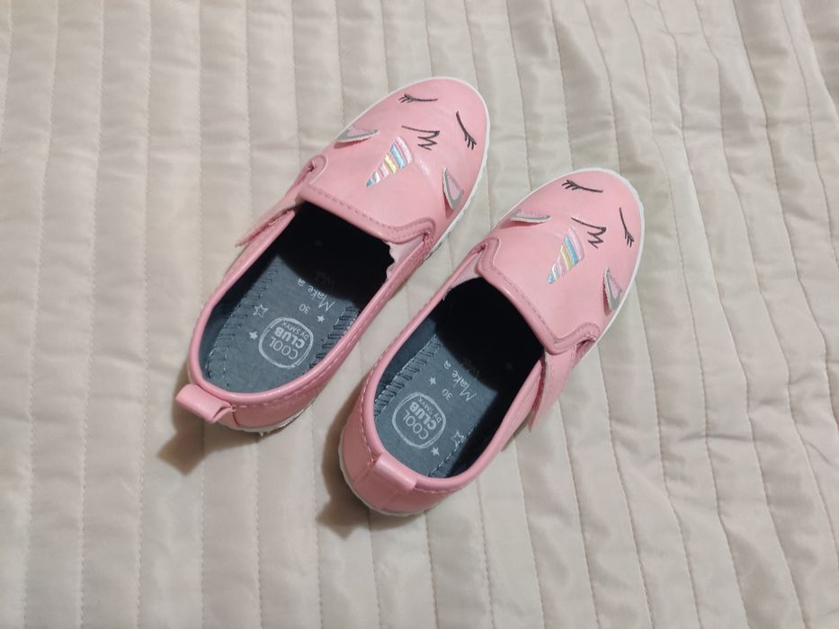 Espadrile roz fetiță mărimea 30