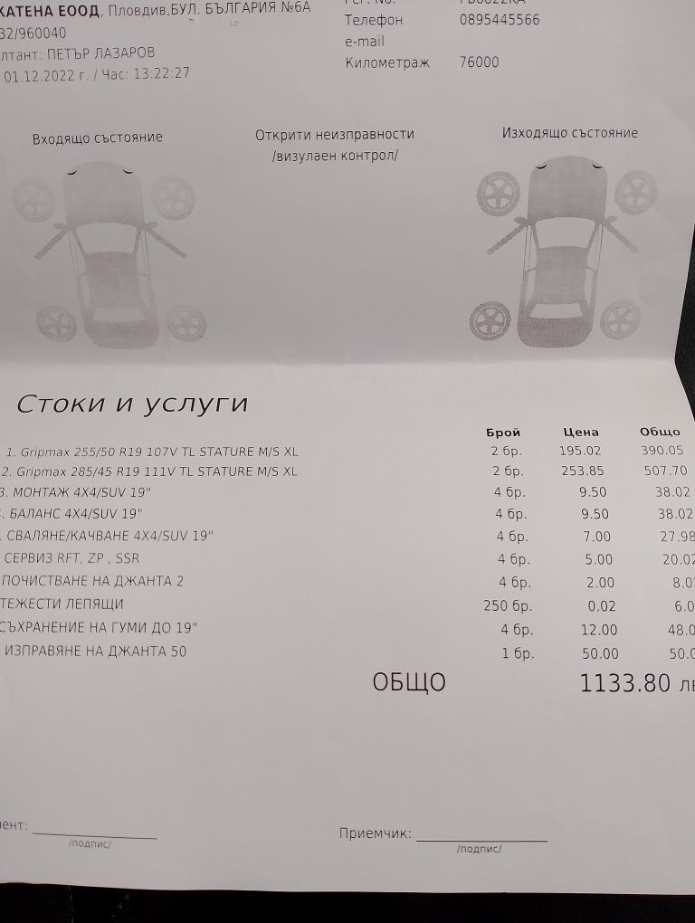 Bmw Х5,Х6 оригинални джанти с всесезонни гуми