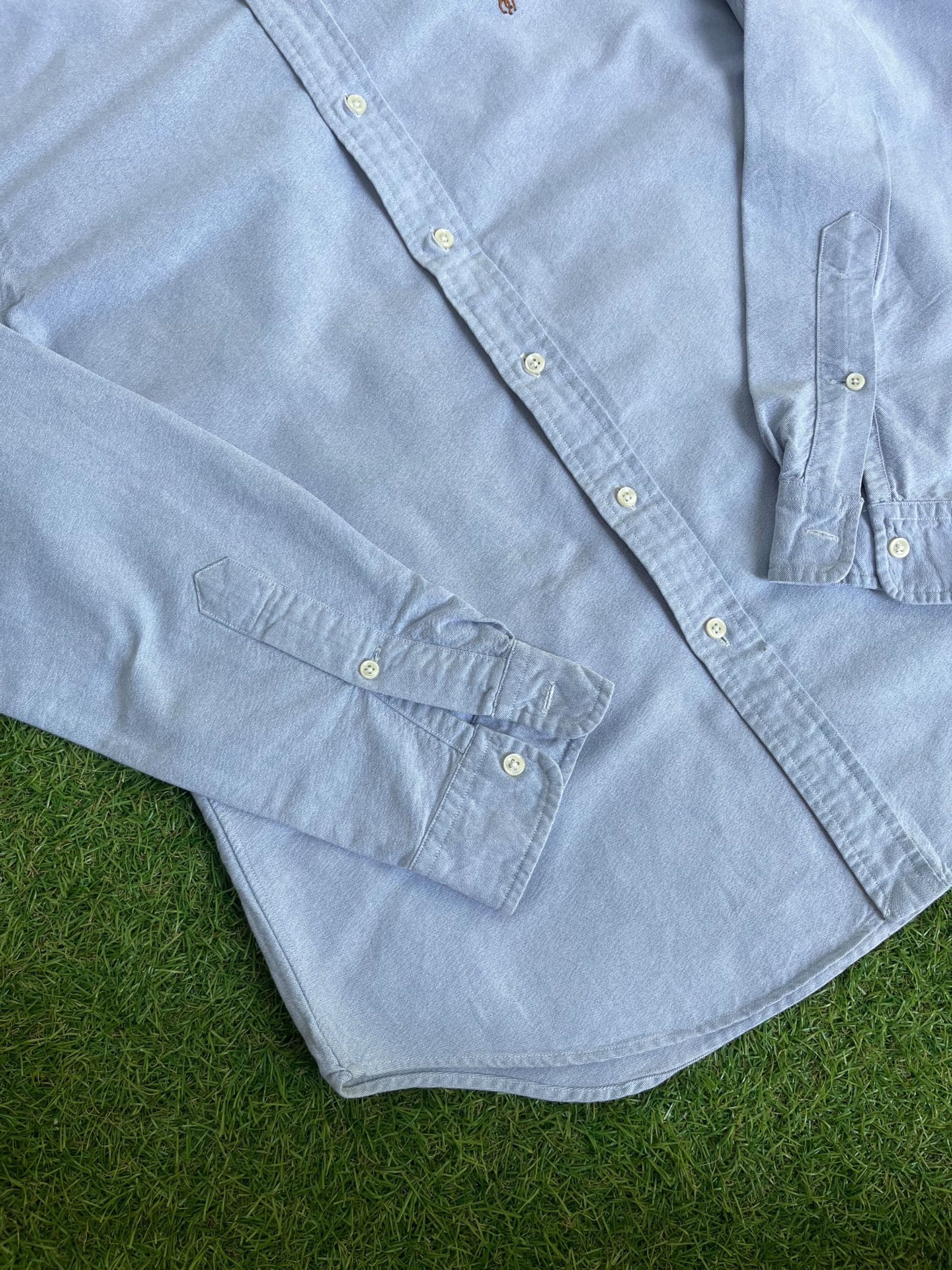 Мъжка риза с дълъг ръкав : RALPH LAUREN Slim Fit L