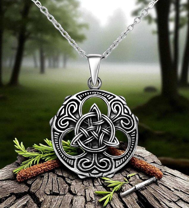 Pandantiv din argint 925, model Cruce Celtica - 6.3g