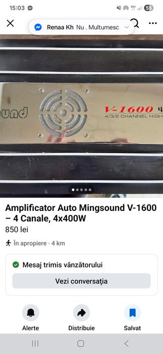 Statie auto / amplificator tub bass / subwoofer sunet boxe