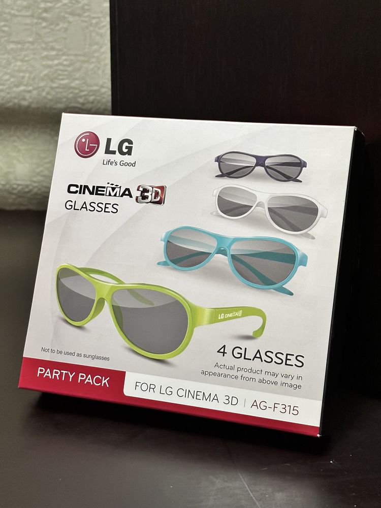 LG 3D очки/4 шт.набор