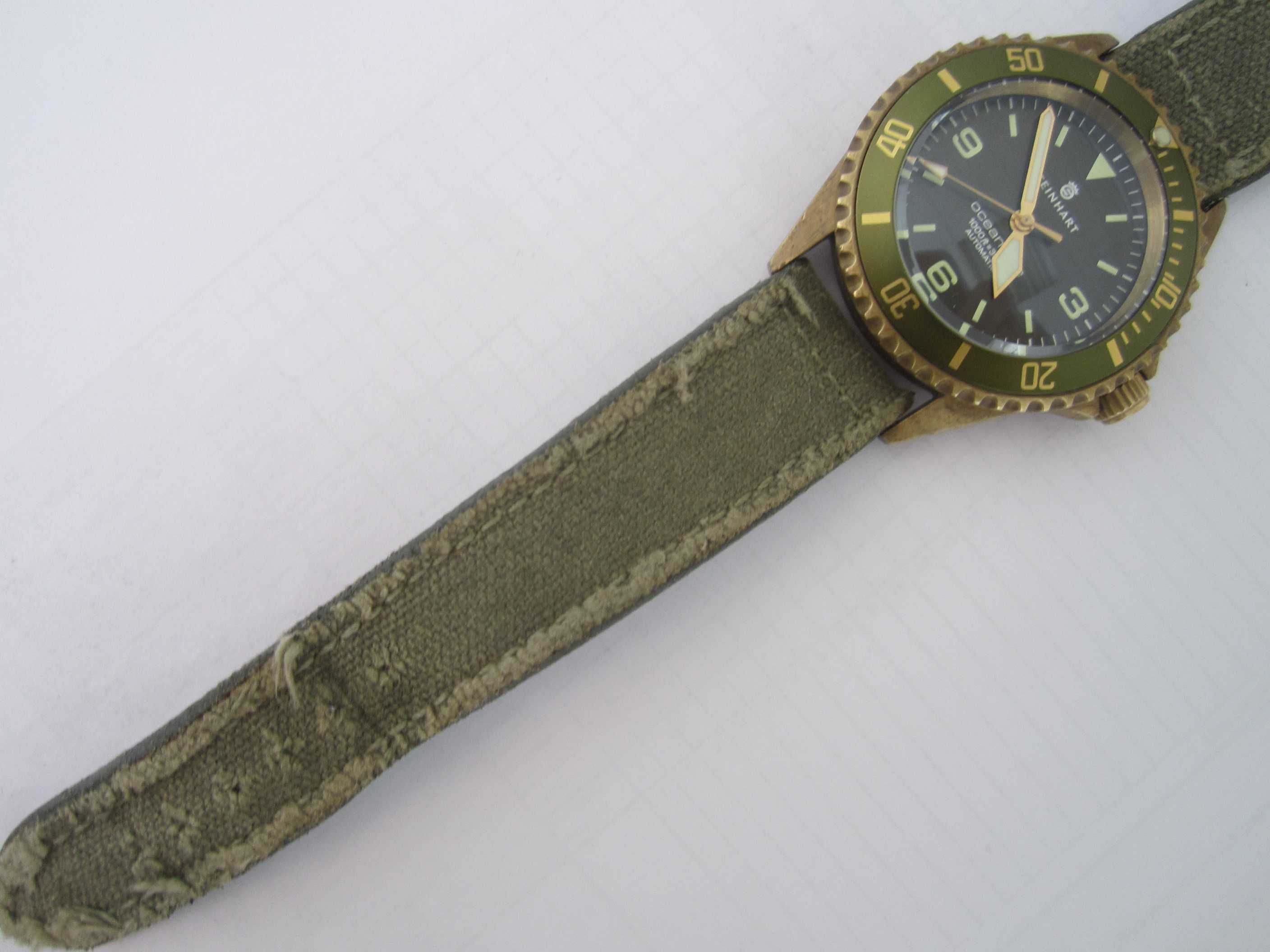 Steinhart Ocean One Bronze GREEN Diver часовник 42mm