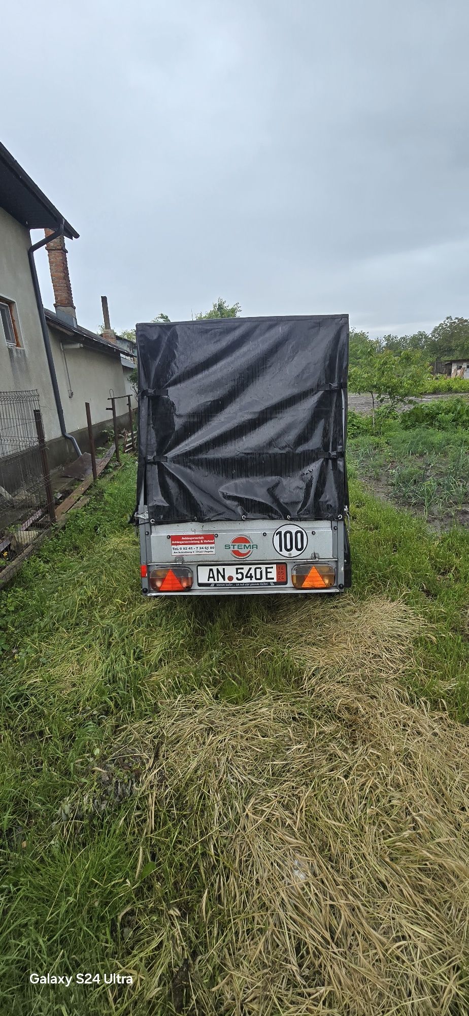 Remorca stema 2021 750kg 207×110×130