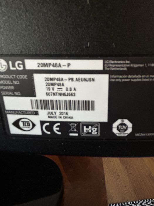 Monitor LG 20MP48A-P