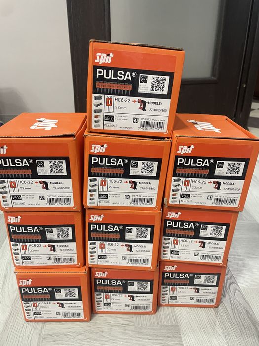 Cuie pistol spit pulsa p800 de 22mm + gaz