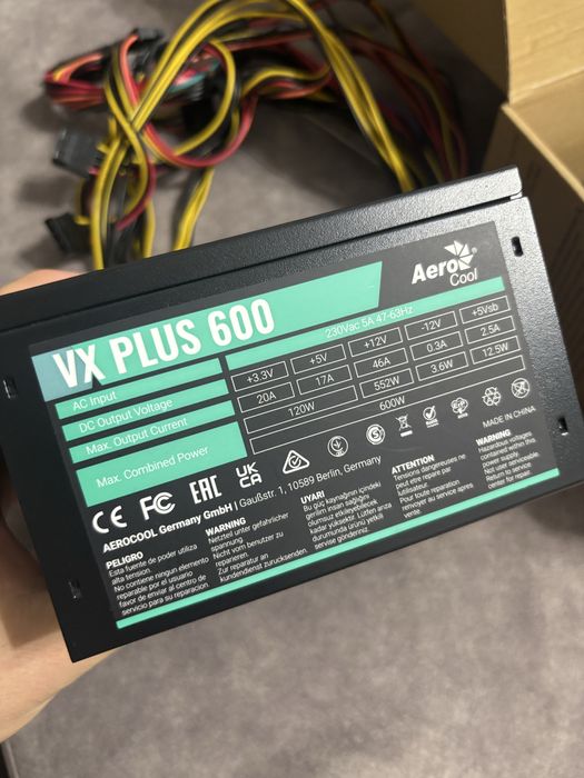 AeroCool vx plus 600