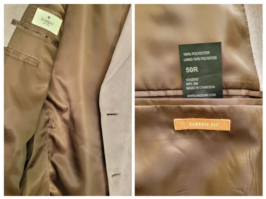 Sacou barbatesc Haggar