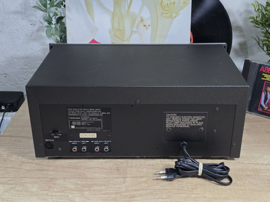 Casetofon deck TOSHIBA PC-2460, vintage hifi audio