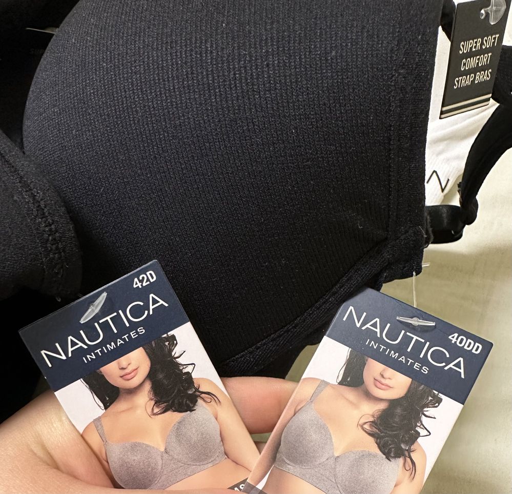 Комплект бюстгальтеров 40DD 42D Nautica США большой 5-6 размер