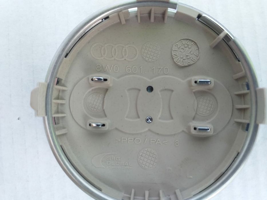 Set 4 capacele jante aliaj-aluminiu originale Audi capace oem8W0601170