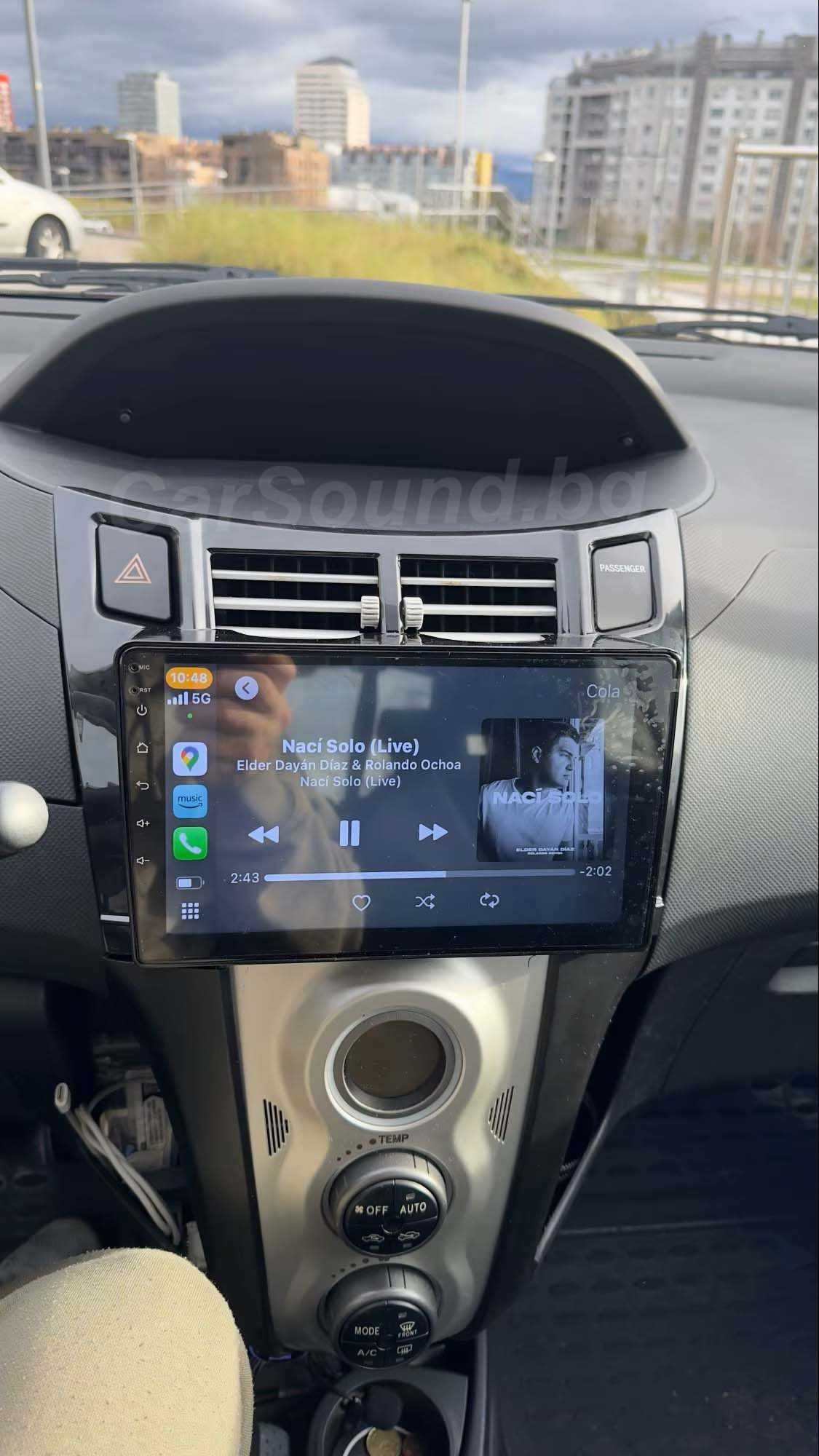 Toyota Yaris - 9" Android 14 Мултимедия Тойота Ярис Навигация Андроид