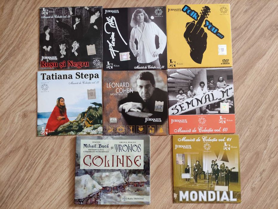 Cd - uri muzica colectia  Jurnalul National