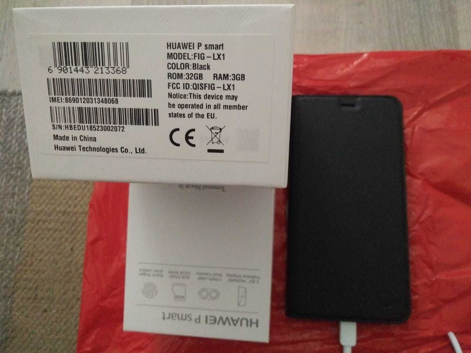 Huawei P Smart.Nou-nout.Bucuresti.Husa originala.Totul nou.