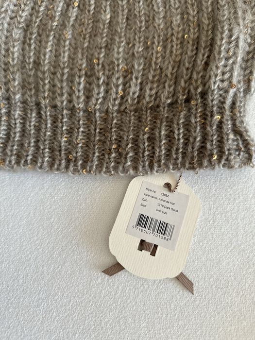 Caciula tricotata, brand Cream, culoare bej, noua