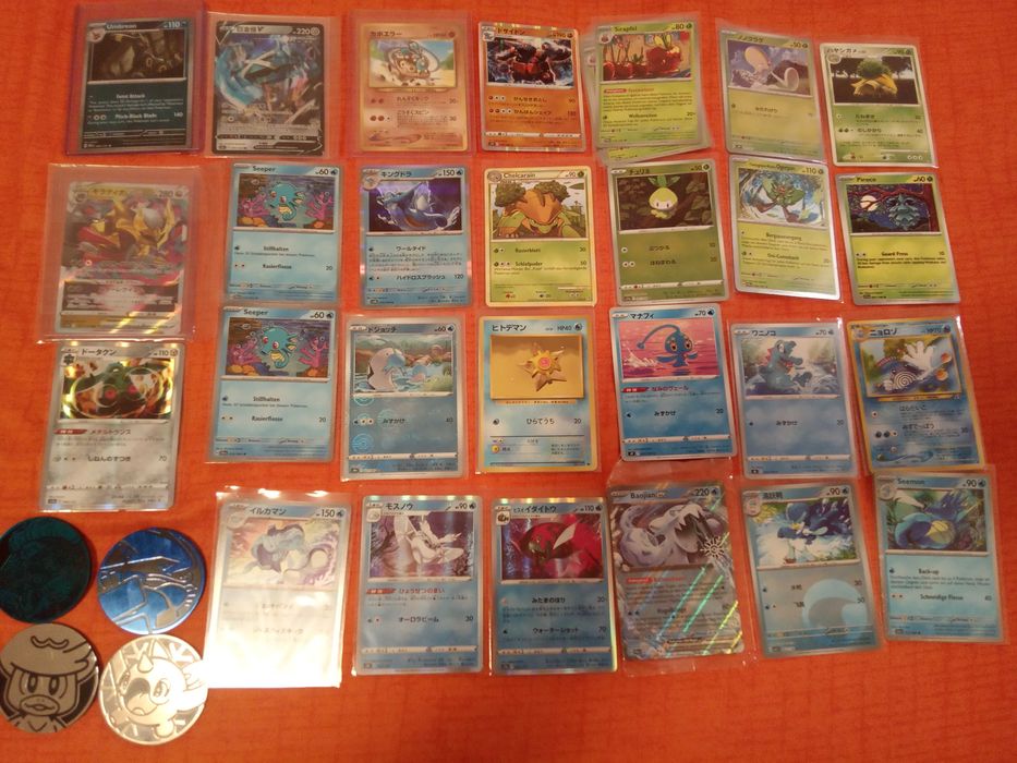 Pokemon TC Game diverse serii, boostere si cartonase varsate