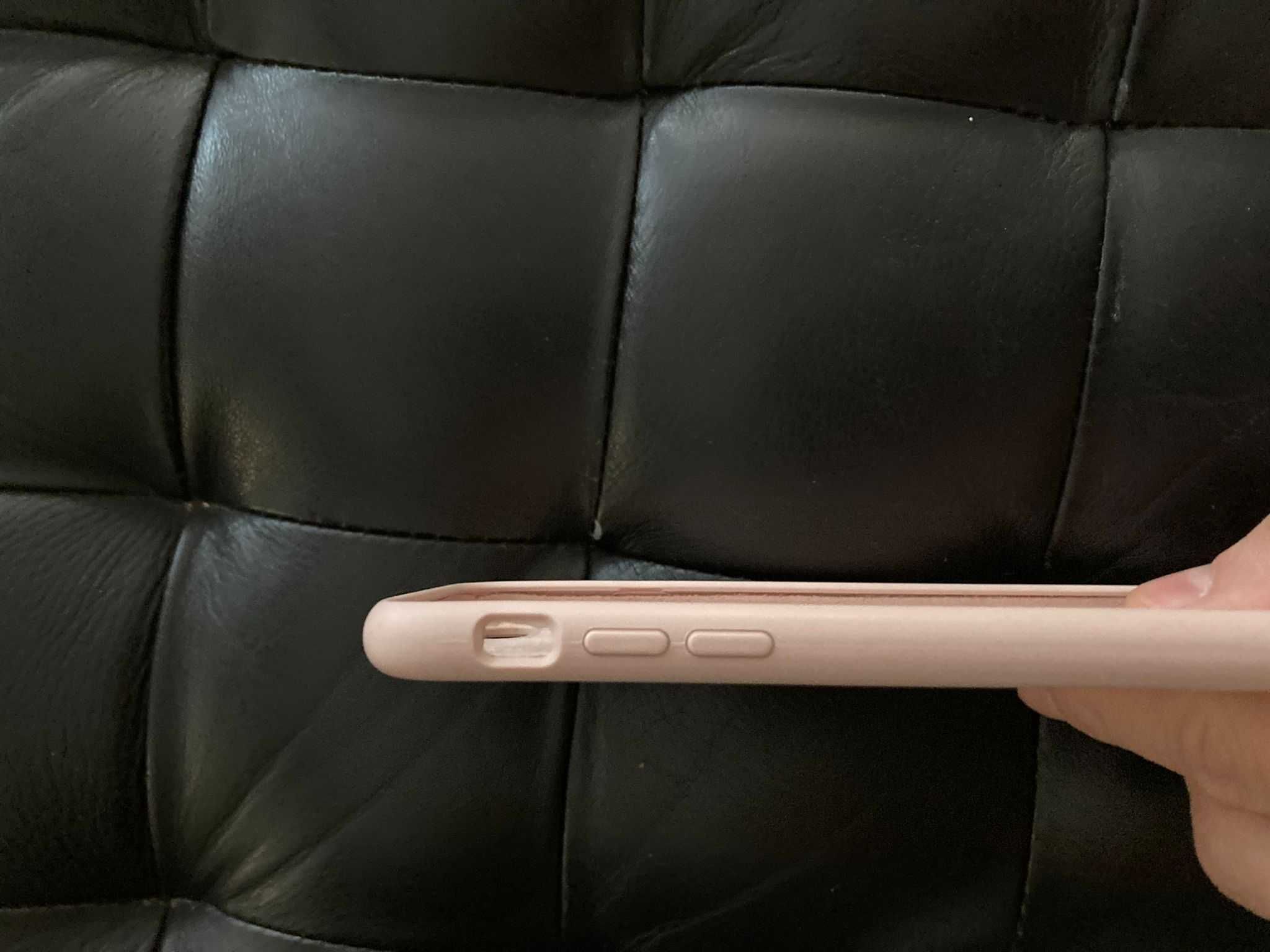 Husa roz baby pink fina noua open box pt iPhone 8 si SE 2020