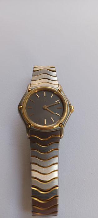 Ebel дамски швейцарски часовник 18к златен безел