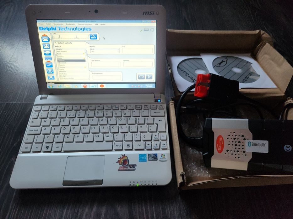Tester Delphi Autocom 2021 nou+laptop