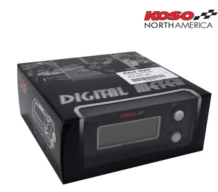 KOSO Boost Pressure  Meter Уред за BOOST Налягане TURBO X-1