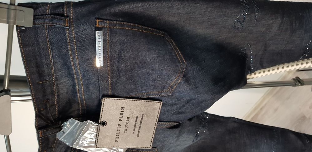 Blugi dama Phillip Plein originali marine 26