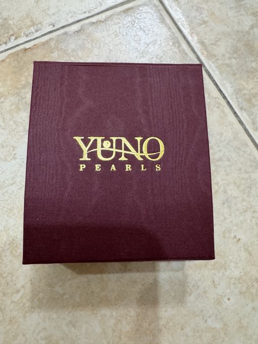 Сребърно колие с перла Yuno