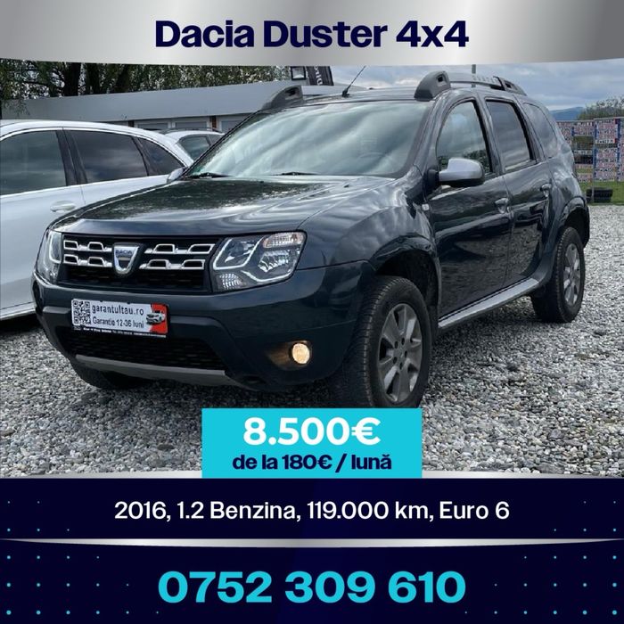Dacia Duster 4x4 euro 6 4wd Garantie Rate Navi