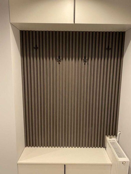 Panouri riflate | Riflaje decorative GRI WPC nuante de stejar sau uni