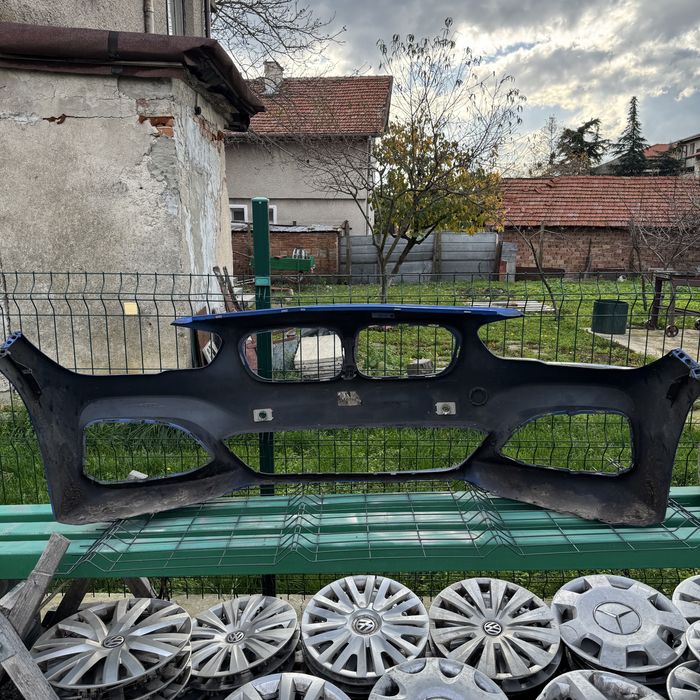 BMW F20 F21 предна M Sport броня фейслифт синя