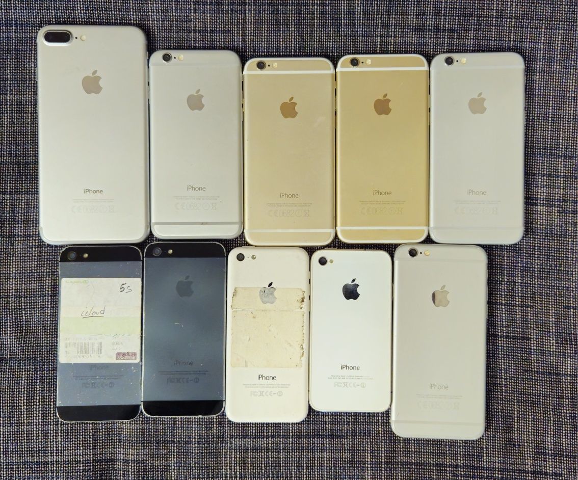 Лот от телефони Iphone за части