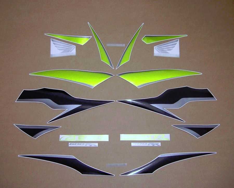 Стикери Honda CBR 600RR 2010г.-2012г. хонда цбр 600 rr рр лепенки