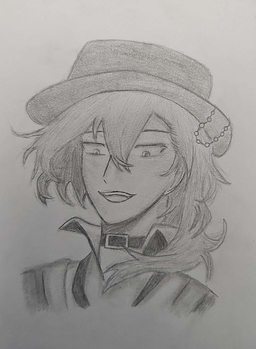 Desenez orce personaj anime/manga în creion sau cerneală neagră
