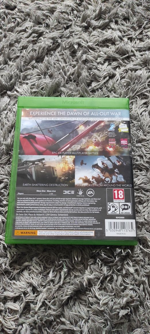 Transport GRATUIT joc/jocuri Battlefield 1 Primul Razboi Xbox One