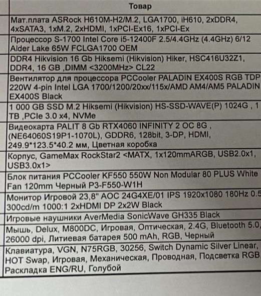 Компьютер gggggg