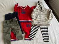 Set haine copii Zara, United Colors of Benetton, 9-12 luni
