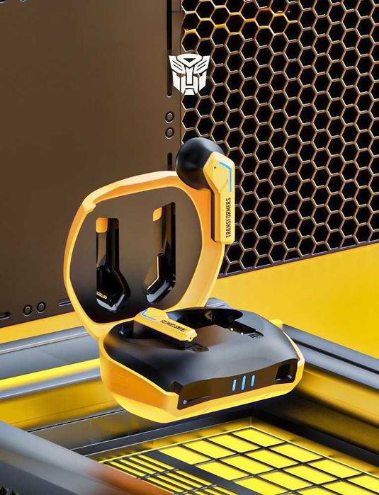 Promo Casti wireless in ear- Transformers Yellow 06 -