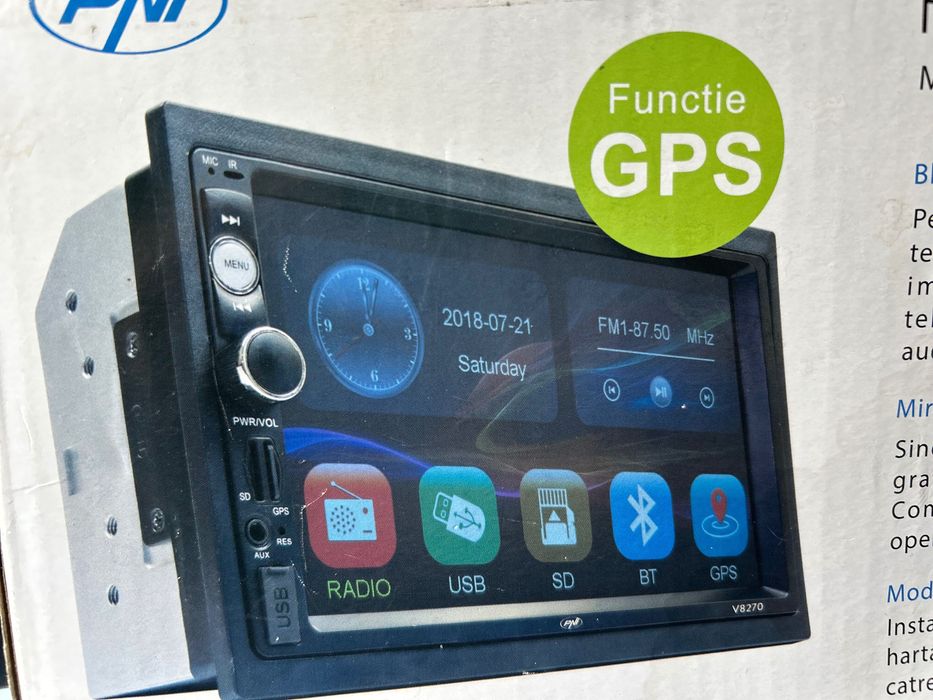 Casetofon auto cu navigatie