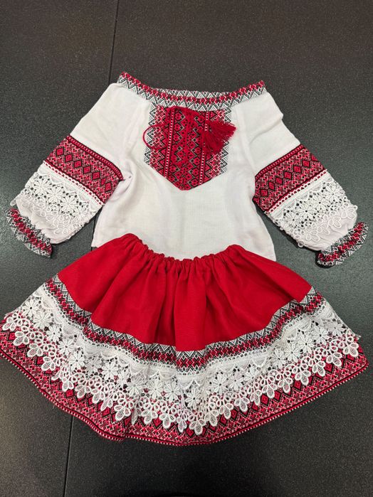 Costum tradițional romanesc fetiță 12-18 luni