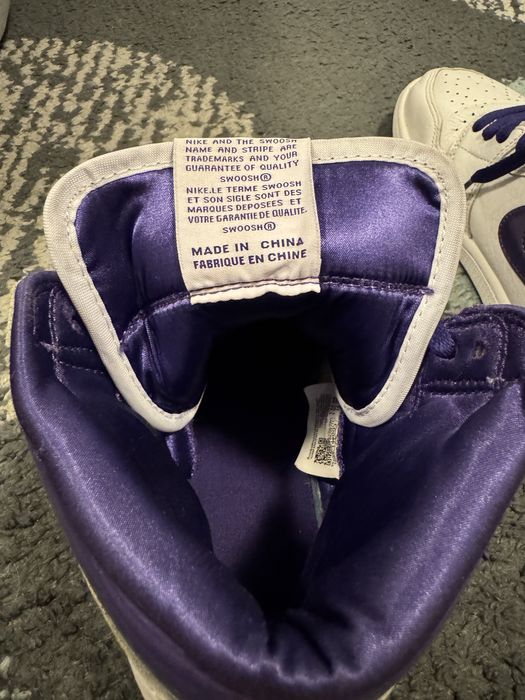 Jordan 1 Retro High Court Editie Limitata Purple 2021