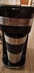 Cafetiera Bestron cu pahar termic To-Go