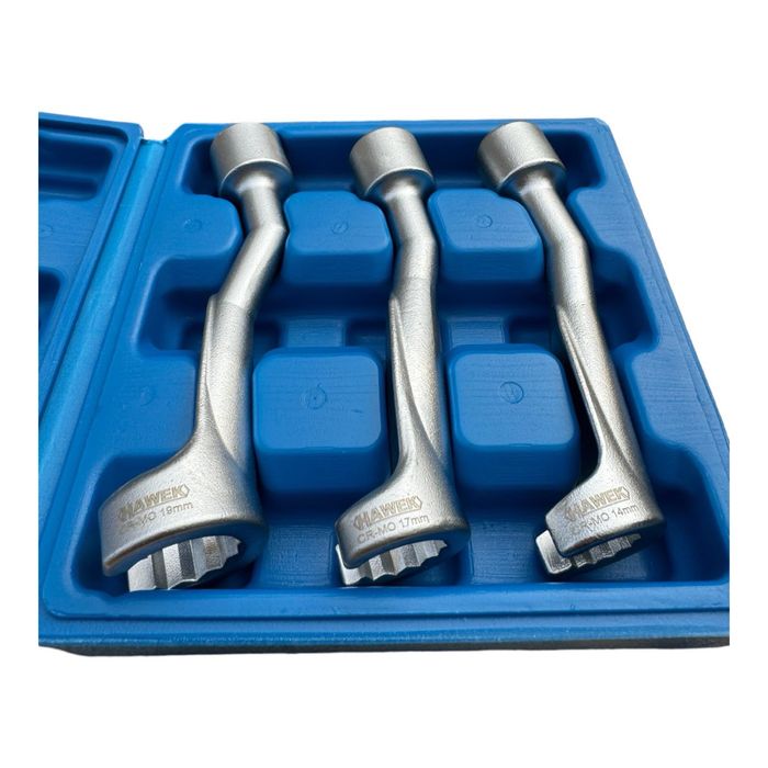 Отворен ключ за дюзи/инжектори 1/2” 3 части