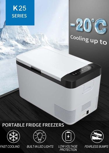 Автомобильный Холодильник Компрессорный Alpicool K25. 25 литр. -20⁰