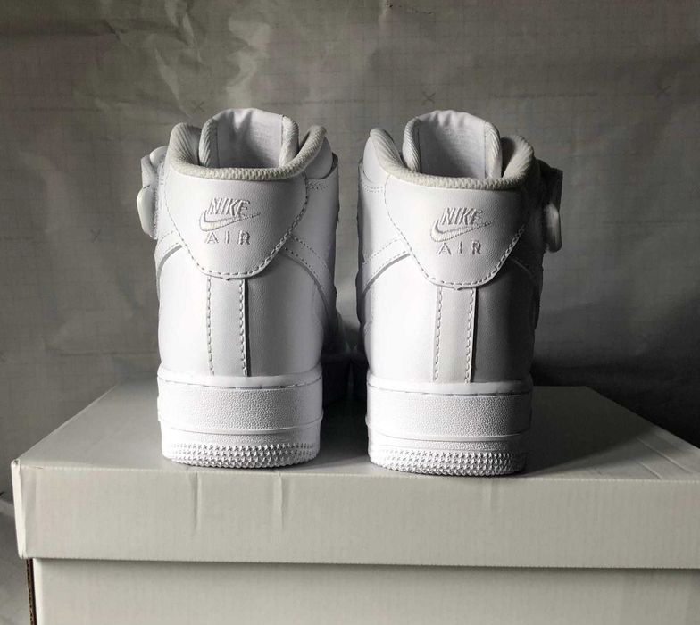 #NEW# Nike Air Force 1 Mid Triple White - LIVRARE VERIFICARE -