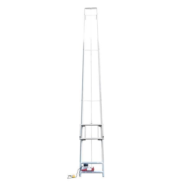 Електрически асансьор с дистанционно управление за вдигане до покрив 1