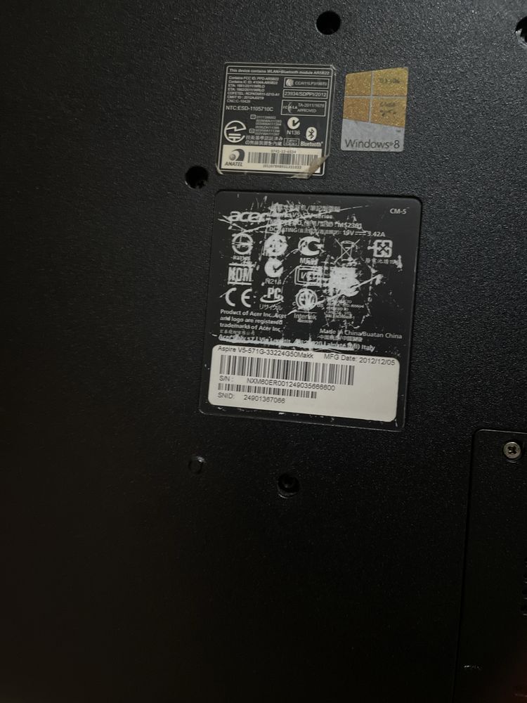 Acer aspire v5-571G